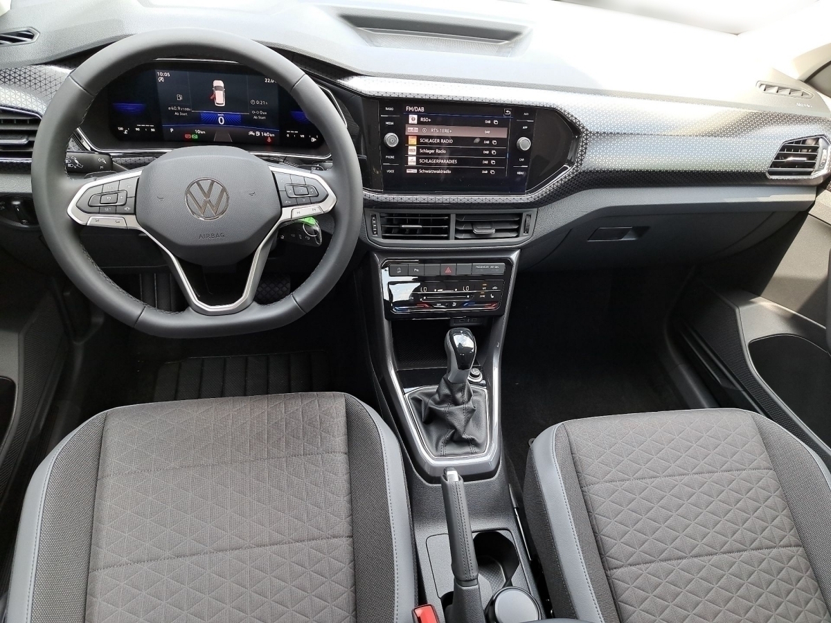 VW  T-Cross STYLE 1.5TSI 150PS DSG ACC+AID+KAMERA+LE, Deep Black Perleffekt