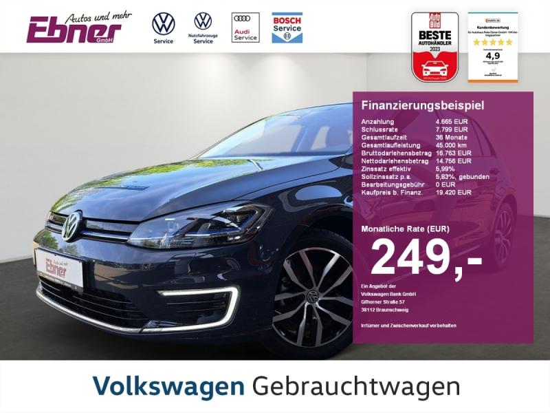 VW  Golf VII e-GOLF CCS+W-PUMPE+ACC+PASSIST+SITZHZG+,