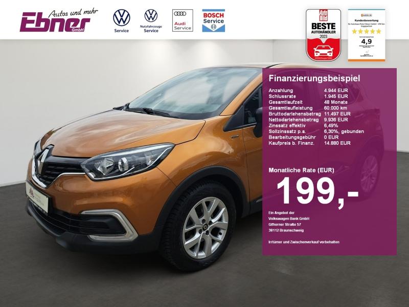 RENAULT  Captur LIMITED 1.5dCi DCT ENERGY AHK+SITZHZG+GRA,