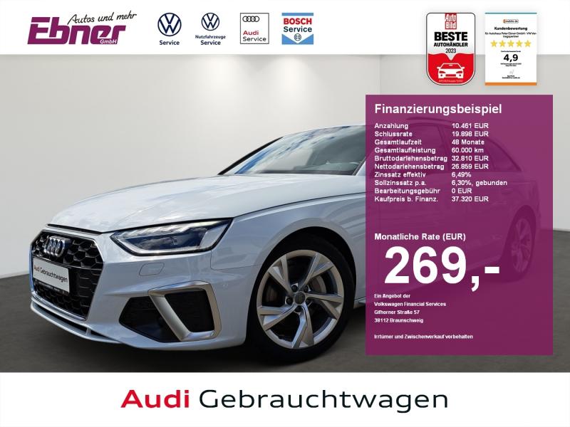 AUDI  A4 Avant S-LINE 40TFSI S-TRONIC PANO+AHK+MATRIX+,