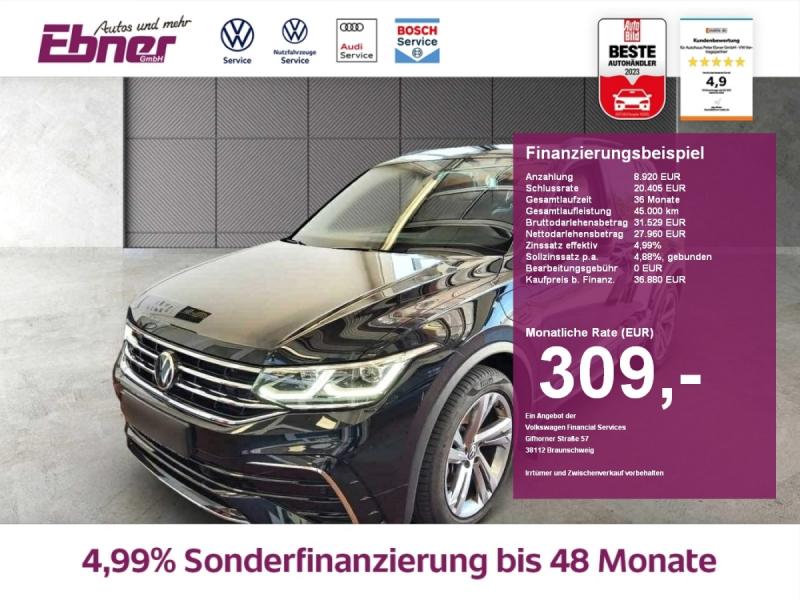 VW  Tiguan R-LINE eTSI PHEV 245PS DSG AHK+KAMERA+KEY,