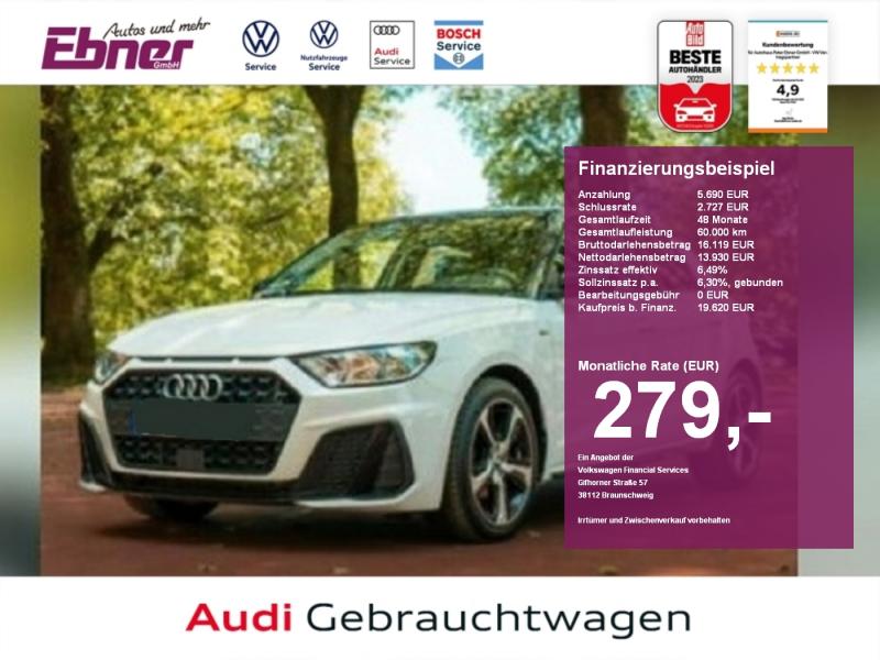 AUDI  A1 Sportback S-LINE 116PS TSI NAVI-APP+SITZHZG+G,