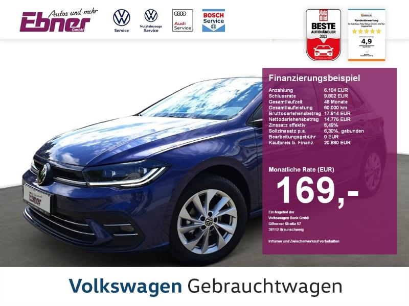 VW  Polo STYLE EDITION TSI ANHÄNGERKPL+IQ.LIGHT+NAVI,